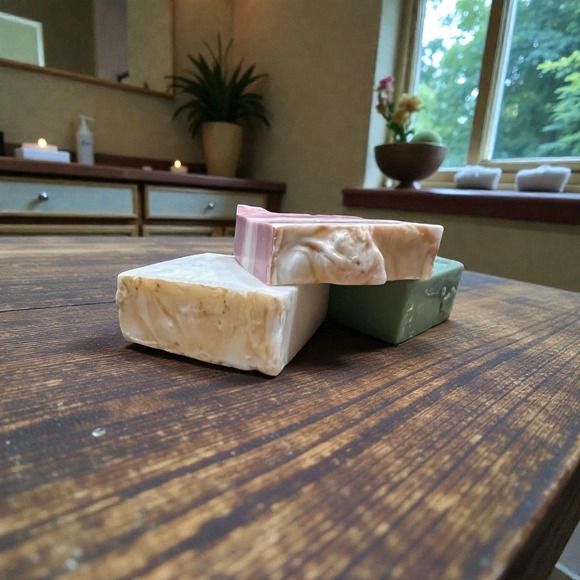 Artisan Handmade Men's "His Urban Beat" Scent Donkey Milk Soap 4 oz. - Picture 8 of 9